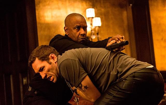 映画「イコライザー」の一場面