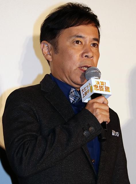 舞台挨拶を盛り上げた岡村隆史