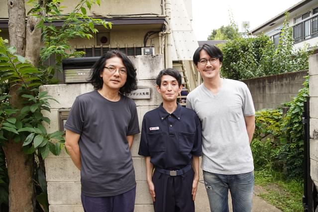 奇跡が重なって出演した矢部太郎(中央)