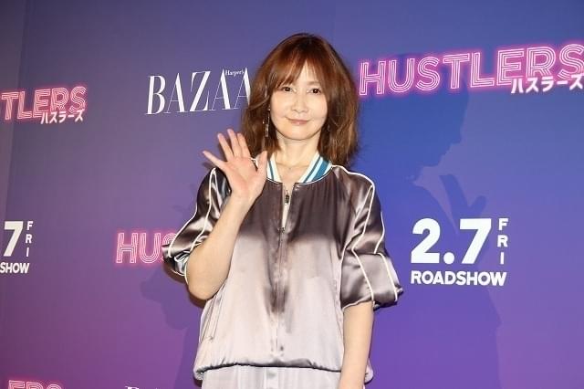 「ハスラーズ」のプレミア試写会に登壇したYOU