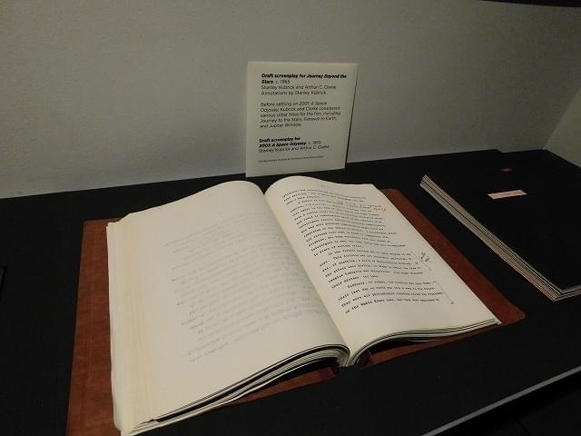 「2001年宇宙の旅」脚本の草稿