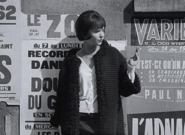 アンナ・カリーナの代表作「女と男のいる舗道」4Kデジタル・リマスター版が日本初公開