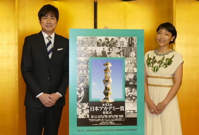 司会を務める安藤サクラ＆羽鳥慎一