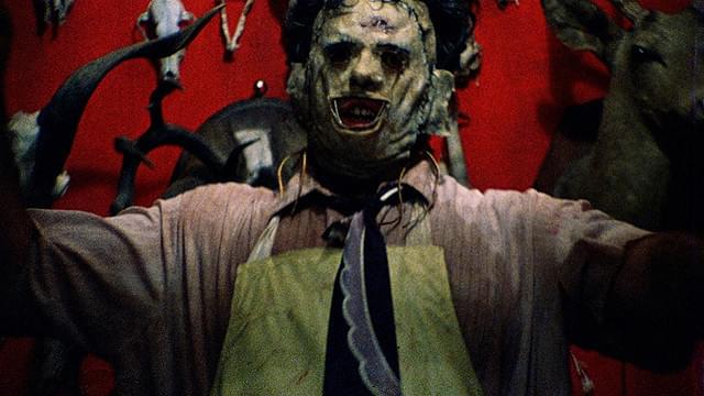 トビー・フーパー監督「悪魔のいけにえ」（1974）の一場面