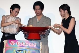 千葉雄大、北川景子＆田中圭のサプライズ祝福に感涙 白石麻衣ももらい泣き