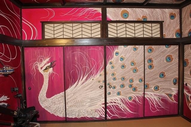 美人画の大家・喜多川歌麿の作業部屋