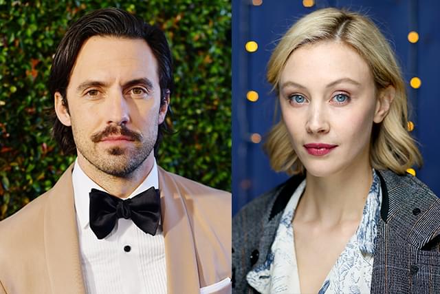 出演が決まったサラ・ガドン（右）とマイロ・ビンティミリア