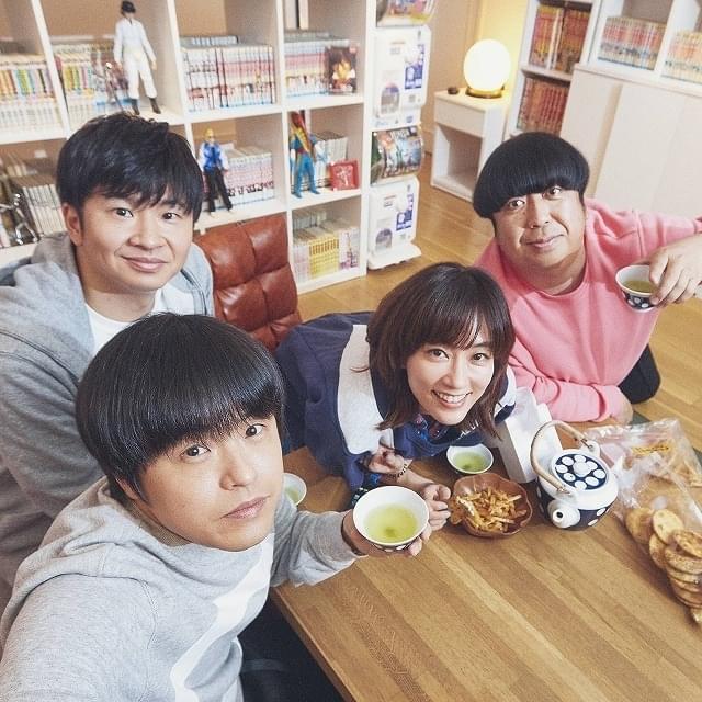 バカリズム×バナナマン日村×オードリー若林×水川あさみ！ まったり日常ドラマ「住住」Huluで4月配信