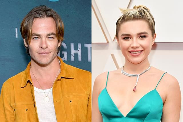 フローレンス・ピュー(右)とクリス・パイン