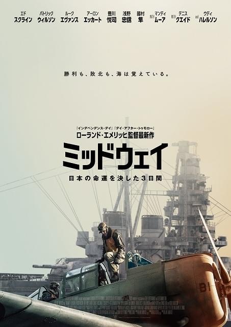 構想20年、製作費120億円！ エメリッヒ監督が“ミッドウェイ海戦”描く新作、9月公開