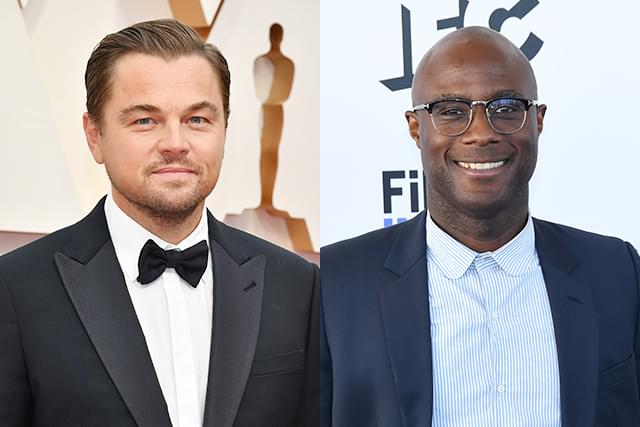 バリー・ジェンキンス(右)とレオナルド・ディカプリオ