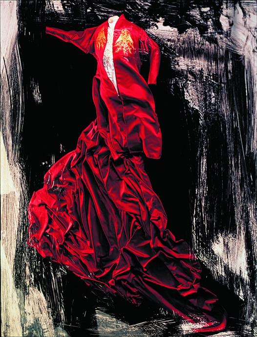 石岡さんが第65回アカデミー賞を受賞した映画「ドラキュラ」（フランシス・F・コッポラ監督、1992年）衣装デザイン