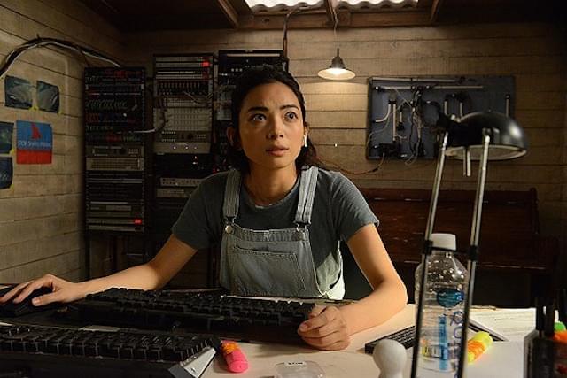 全編英語でメインキャストの科学者役を熱演した蒼れいな