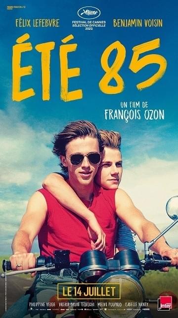フランソワ・オゾンの新作「ETE 85」ポスター