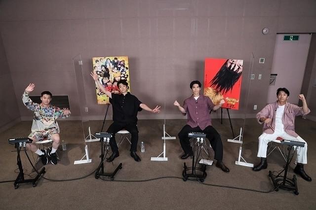 賀来賢人、伊藤健太郎、仲野太賀、矢本悠馬が爆笑の秘話を語る!