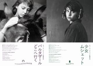 ロベール・ブレッソンの傑作「バルタザールどこへ行く」「少女ムシェット」10月30日公開決定