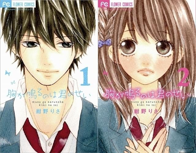 全5巻で累計発行部数250万部を突破した「胸が鳴るのは君のせい」