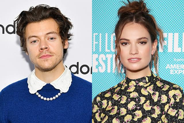 ハリー・スタイルズ&リリー・ジェームズ