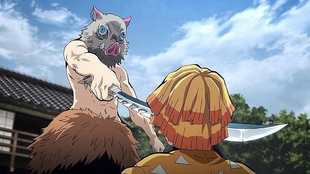 野生の猪のように戦う“猪突猛進”の伊之助