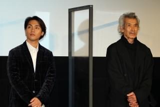 柳楽優弥、北斎が「鬼滅の刃」に与えた影響に驚き 田中泯は「北斎に喜んでほしい」と願いこめる