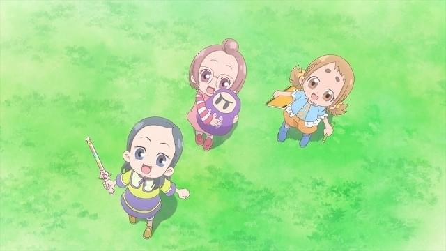 ボサノバ調にアレンジした「おジャ魔女カーニバル!!」に包まれる冒頭映像