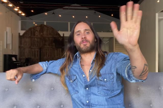 メッセージを送ったジャレット・レト