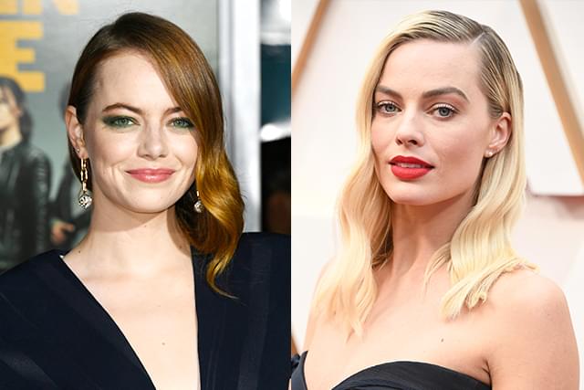 降板するエマ・ストーン（左）とマーゴット・ロビー