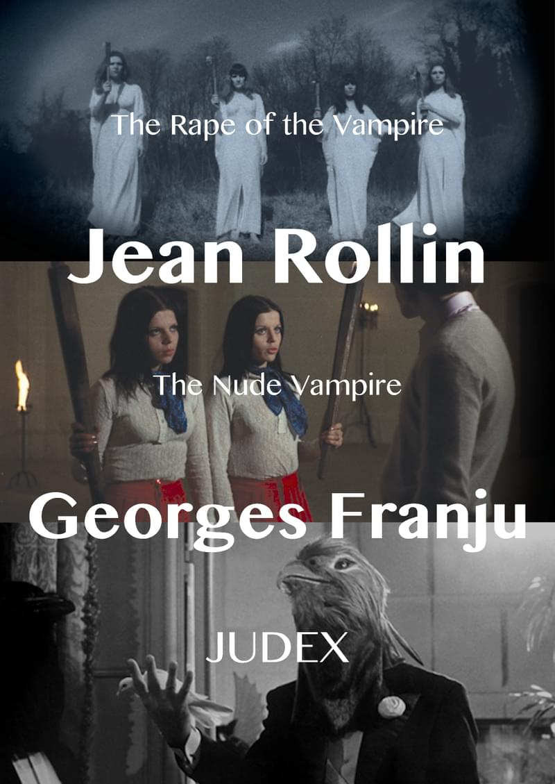 仏ホラー映画作家ジャン・ローラン特集開催 第1回は「フランジュ×ローラン」