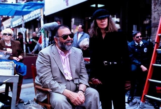 「ゴッドファーザーPARTIII」を撮影中のコッポラ監督