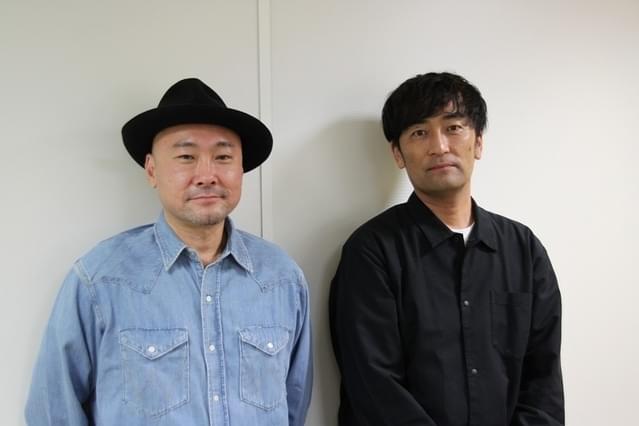 取材に応じた内田英治監督（左）と森谷雄プロデューサー
