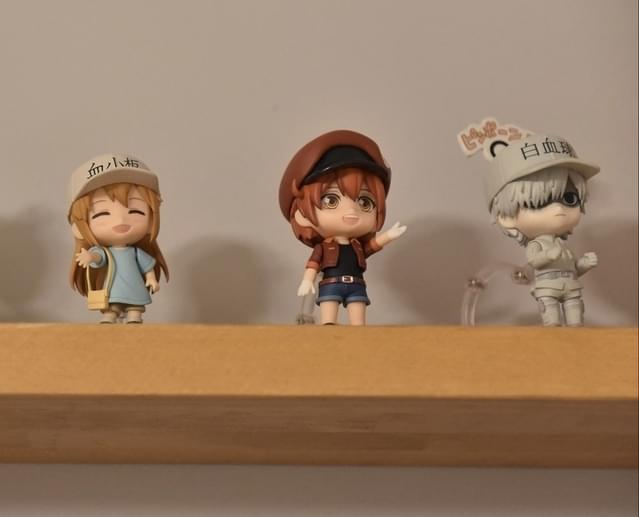 「はたらく細胞」のフィギュアも