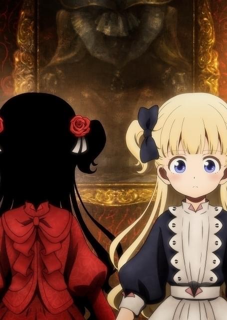 顔のないケイト（左）と、彼女に仕えるエミリコ