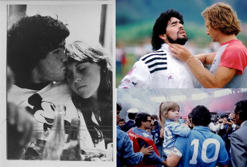 【貴重ショット】マラドーナさんのプライベートも 家族、恋人らと写る場面写真入手