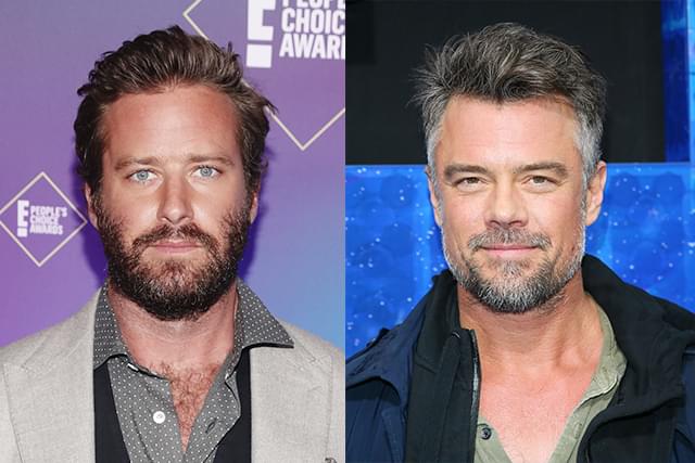 アーミー・ハマー(左)、ジョシュ・デュアメル(右)