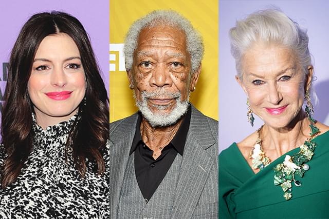 アン・ハサウェイ、モーガン・フリーマン、ヘレン・ミレン