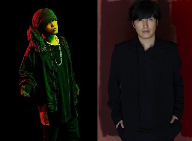 HAN-KUN from 湘南乃風(左)、清塚信也(右)