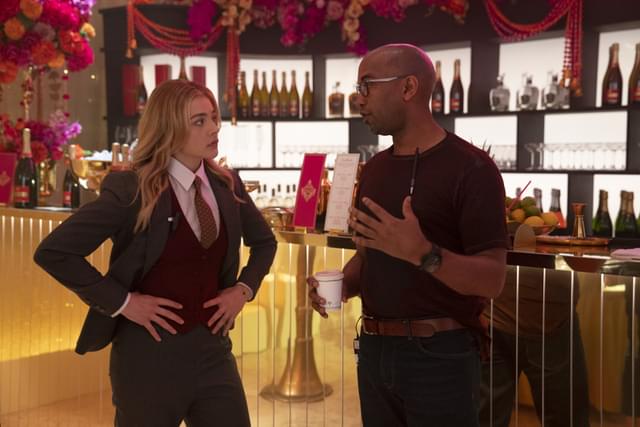 クロエ・グレース・モレッツとティム・ストーリー監督