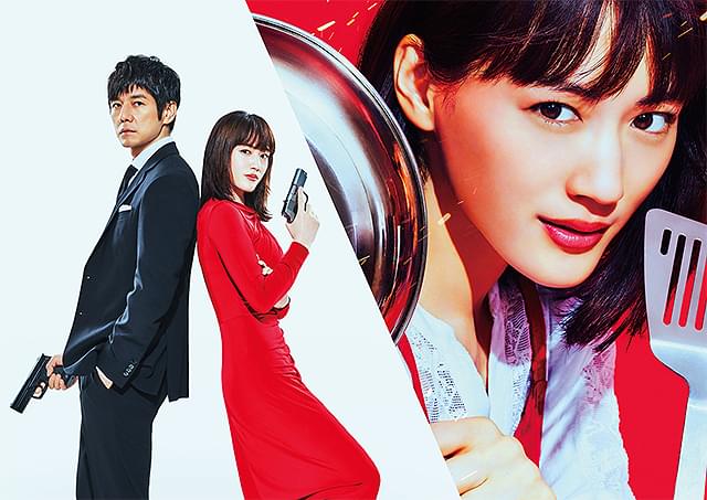 2位は大ヒットドラマの劇場版「奥様は、取り扱い注意」