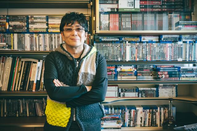 本邦初公開となる大友監督の書斎