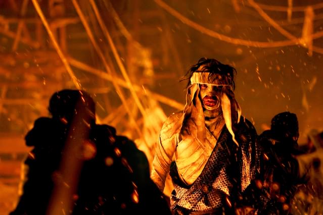 志々雄真実を演じた藤原竜也