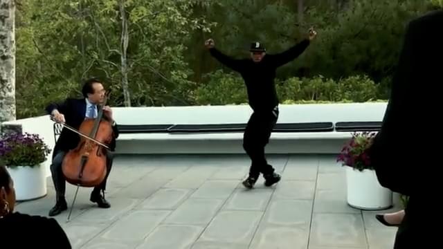 ヨーヨー・マとの共演シーン