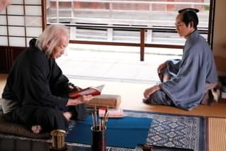 永山瑛太、繊細な戯作者を体現 「HOKUSAI」北斎と盟友の胸アツシーン公開