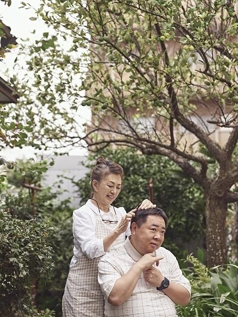 塚地武雅(ドランクドラゴン)と親子役で初共演