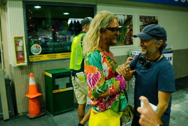 ハーモニー・コリン監督（右）とマシュー・マコノヒー