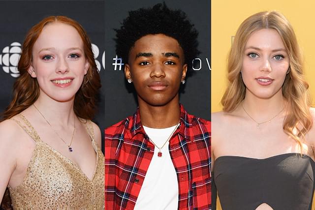 （左から）エイミーベス・マクナルティ、マイルズ・トゥルイット、グレイス・バン・ディーン