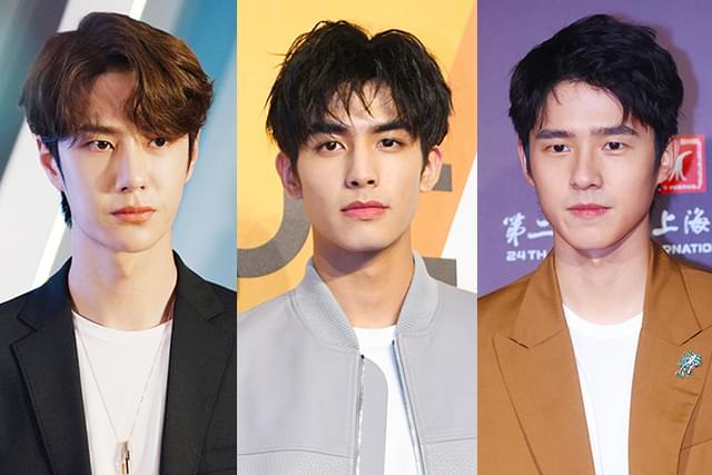 左からワン・イーボー、ソン・ウェイロン、リウ・ハオラン