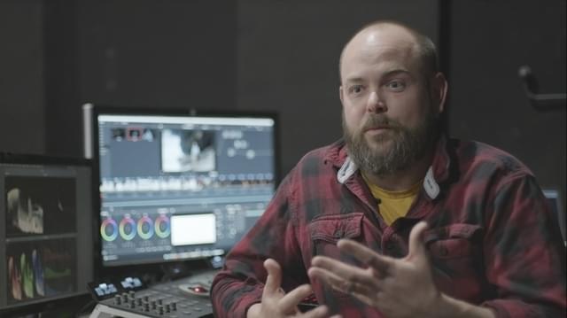 カラリストのアロン・ピーク