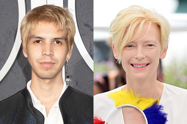 フリオ・トレス（左）、ティルダ・スウィントン（右）