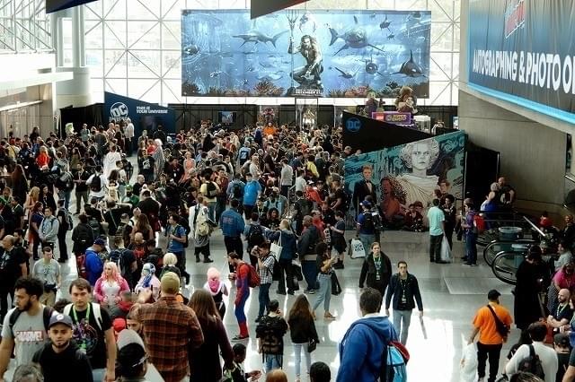 2018年のニューヨーク・コミコンの模様