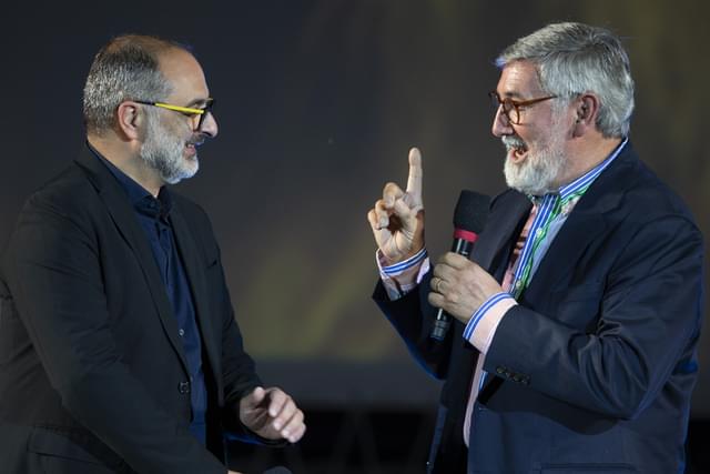 ジョン・ランディス監督とジオナ・A・ナッザロ